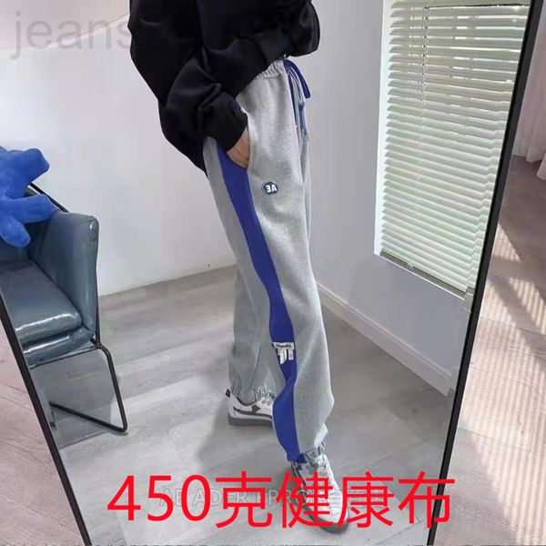 women's shorts designer ae new style small label loose fit pants show thin stitching blue edged cotton men's and women's casu, White;black
women's shorts designer ae new style small label loose fit pants show thin stitching blue edged cotton men's and women's casu, White;black