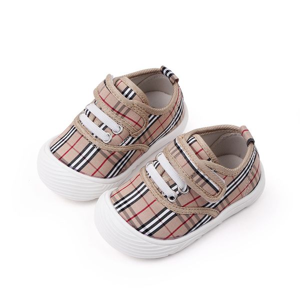 Spring Infant Toddler Shoes Girls Boys Casual Plaid Canvas Shoes Soft Bottom Comfortable Non-slip Kid Baby First Walkers Shoes, Khaki
Spring Infant Toddler Shoes Girls Boys Casual Plaid Canvas Shoes Soft Bottom Comfortable Non-slip Kid Baby First Walkers Shoes, Khaki