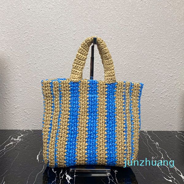 pradity bag 2023 lafite grass stripe straw bags shoulder tote bag portable woman's large capacity shopping bag beach vacation designer 
pradity bag 2023 lafite grass stripe straw bags shoulder tote bag portable woman's large capacity shopping bag beach vacation designer