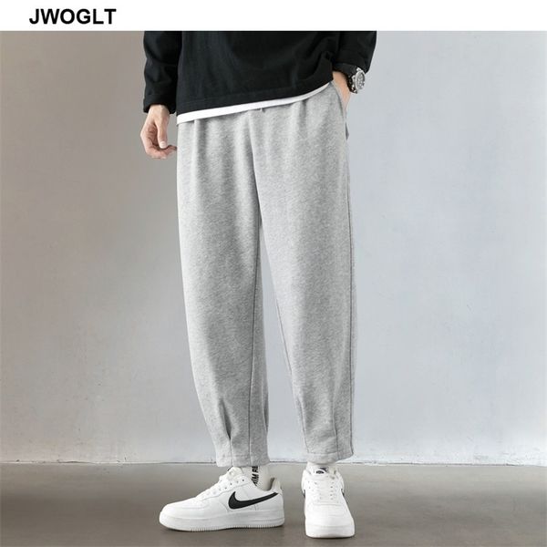 autumn winter new jogger pants men drawstring waist sweatpants casual comfortable black gray track trousers 210412
autumn winter new jogger pants men drawstring waist sweatpants casual comfortable black gray track trousers 210412