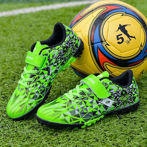 children soccer training shoes boy girl sports broken nail indoor football boots sneakers unisex, Black
children soccer training shoes boy girl sports broken nail indoor football boots sneakers unisex, Black