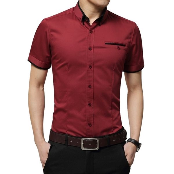 arrival brand mens summer business shirt short sleeves turndown collar tuxedo shirt men shirts big size 5xl 220712, White;black
arrival brand mens summer business shirt short sleeves turndown collar tuxedo shirt men shirts big size 5xl 220712, White;black