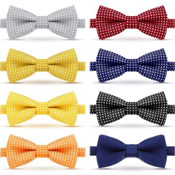 bow ties toddler tie adjustable pre tied polka dot for boys kids infants 8 colors amdgi, Black;gray
bow ties toddler tie adjustable pre tied polka dot for boys kids infants 8 colors amdgi, Black;gray