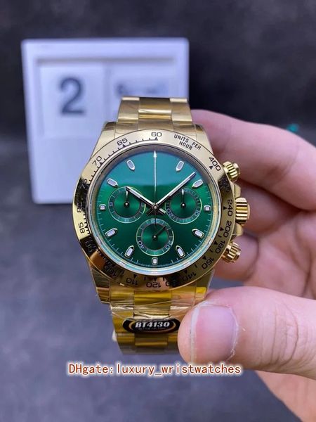 2 colors bt perfect men watch 904l steel cal.4130 chronograph 40mm cosmograph white 116508 waterproof automatic mechanical mens watch watche, Slivery;brown
2 colors bt perfect men watch 904l steel cal.4130 chronograph 40mm cosmograph white 116508 waterproof automatic mechanical mens watch watche, Slivery;brown