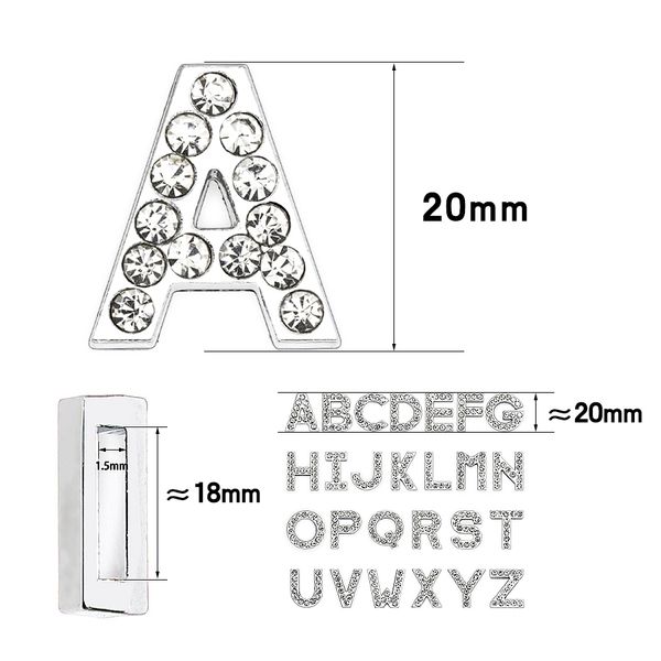 10pc/lot 18mm silver rhinestones bling slide letter diy charm a - t fit for 18mm leather bracelet wristband pet collar sl0023, Bronze;silver
10pc/lot 18mm silver rhinestones bling slide letter diy charm a - t fit for 18mm leather bracelet wristband pet collar sl0023, Bronze;silver