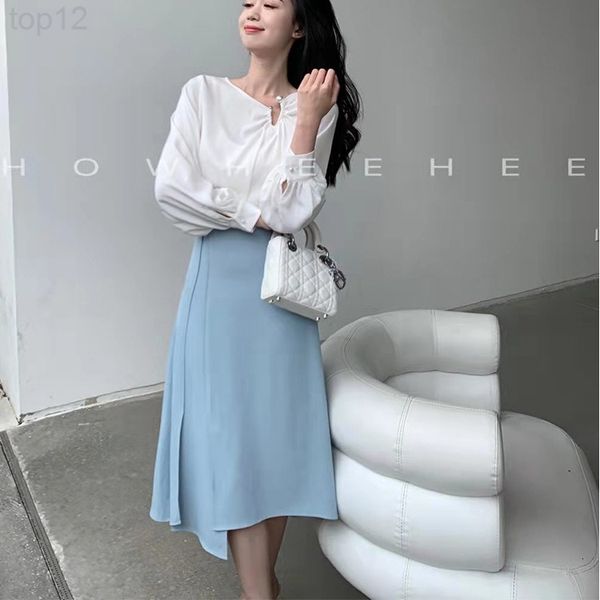 designer xiuxixi 2022 early spring new korean style light mature skirt design irregular a-line female 19359 2022, White
designer xiuxixi 2022 early spring new korean style light mature skirt design irregular a-line female 19359 2022, White