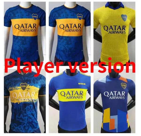 player version 21/22/23 boca juniors de rossi soccer jersey 2021 2022 2023 home away 3rd tevez carlitos maradona roman shirts salvio abila p, Black;yellow
player version 21/22/23 boca juniors de rossi soccer jersey 2021 2022 2023 home away 3rd tevez carlitos maradona roman shirts salvio abila p, Black;yellow