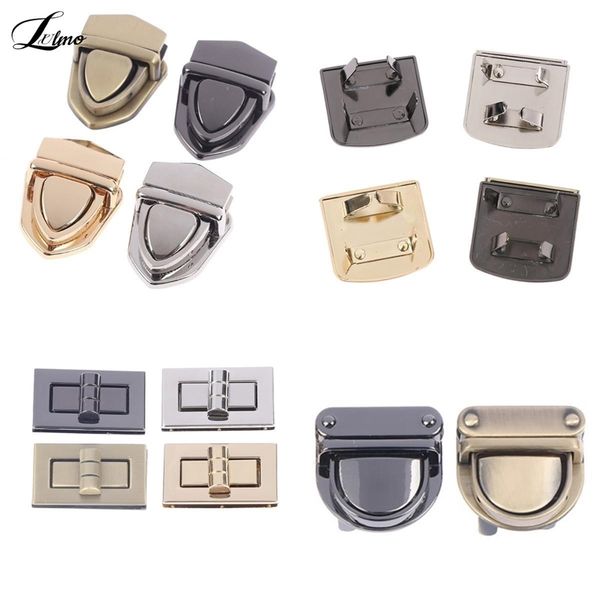 12pc rectangle accessories metal clasp turn twist lock diy handbag hardware closure bag part accessorie 220714, Black
12pc rectangle accessories metal clasp turn twist lock diy handbag hardware closure bag part accessorie 220714, Black