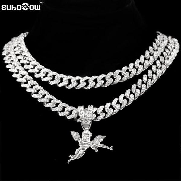 pendant necklaces men women hiphop shoot cupid cherub necklace iced out bling crystal cuban cz stainless steel chain jewelrypendant, Silver
pendant necklaces men women hiphop shoot cupid cherub necklace iced out bling crystal cuban cz stainless steel chain jewelrypendant, Silver