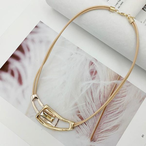 choker unique crystal alloy statement necklaces & pendants double layer leather chain collar choker necklace for women jewelry, Golden;silver
choker unique crystal alloy statement necklaces & pendants double layer leather chain collar choker necklace for women jewelry, Golden;silver