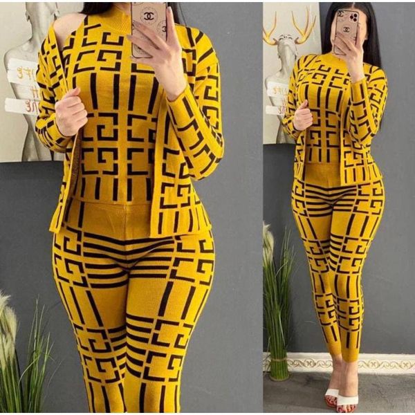 women's two piece pants women's 3 cardigan sweater pant set patterned knitwear  long sleeved comfortable knitted turkey 20, White 
women's two piece pants women's 3 cardigan sweater pant set patterned knitwear  long sleeved comfortable knitted turkey 20, White