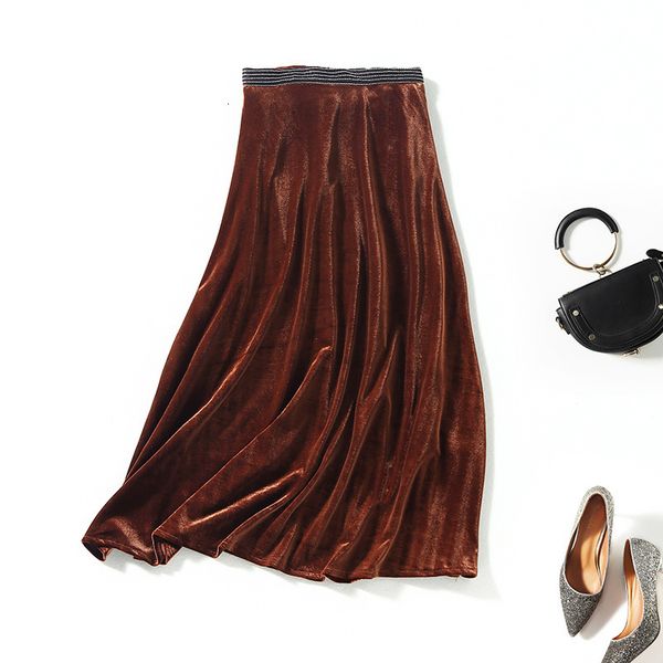 skirts autumn and winter korean women's golden velvet hip wrap skirt, pleated skirt, knee length skirt bvp3, Black
skirts autumn and winter korean women's golden velvet hip wrap skirt, pleated skirt, knee length skirt bvp3, Black