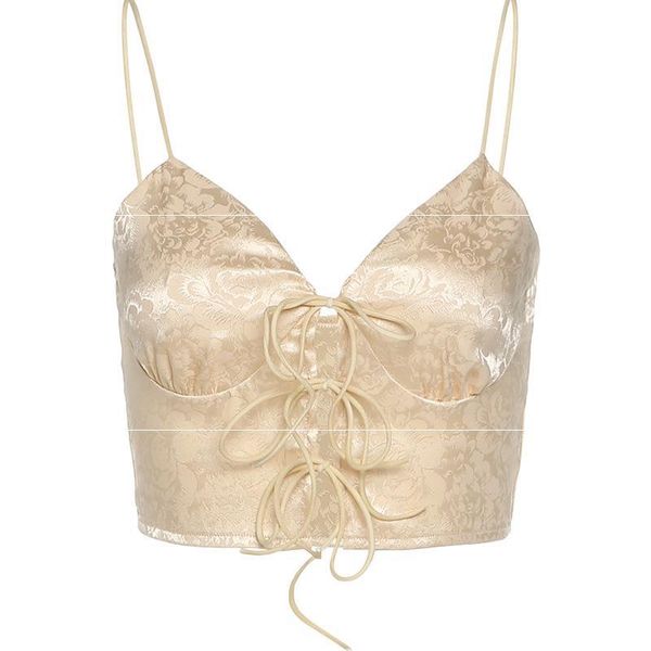 women's tanks & camis lace up floral print camisole women sleeveless v neck bandage crop 2022 fashion holiday casual tank stre, White 
women's tanks & camis lace up floral print camisole women sleeveless v neck bandage crop 2022 fashion holiday casual tank stre, White