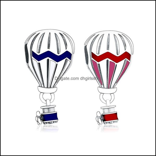 sier loose beads jewelry fit original charm bracelet 925 blue red h0t air balloon pendant bead for making women travel berloq dhqqf, Black
sier loose beads jewelry fit original charm bracelet 925 blue red h0t air balloon pendant bead for making women travel berloq dhqqf, Black