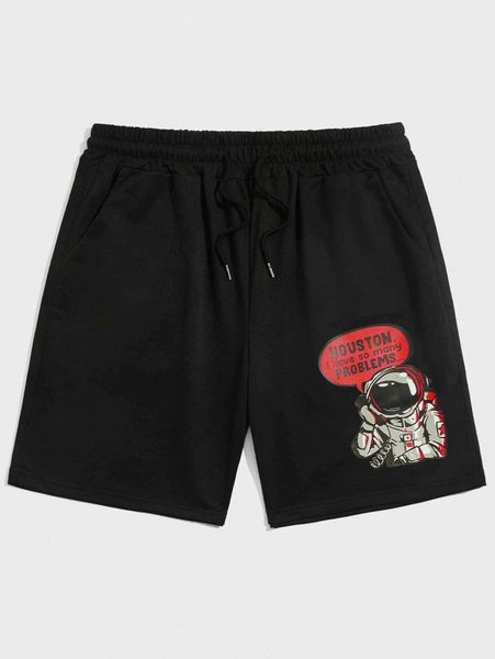 romwe x eduely guys spaceman print drawstring shorts m19l#, White;black
romwe x eduely guys spaceman print drawstring shorts m19l#, White;black