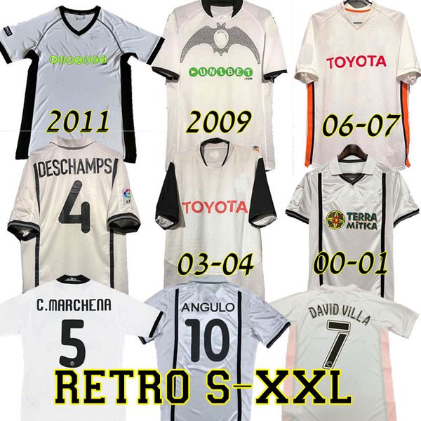 2001 valencia vicente mendieta mens retro soccer jerseys 10 11 silva 06 07 edu home white away black retro football shirt short sleeve 2009, Black;yellow
2001 valencia vicente mendieta mens retro soccer jerseys 10 11 silva 06 07 edu home white away black retro football shirt short sleeve 2009, Black;yellow