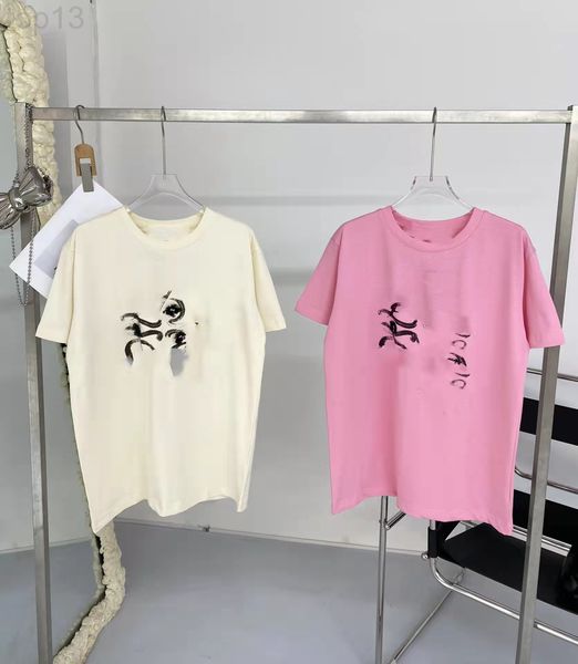 women's t-shirt designer spring 2022 print loose round neck other sources pink short sleeve korean urban casual cotton pullover t-shirt, White
women's t-shirt designer spring 2022 print loose round neck other sources pink short sleeve korean urban casual cotton pullover t-shirt, White