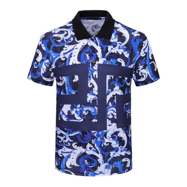 luxury brand mens designer polo t shirt summer fashion breathable short-sleeved lapel casual tm53, White;black
luxury brand mens designer polo t shirt summer fashion breathable short-sleeved lapel casual tm53, White;black