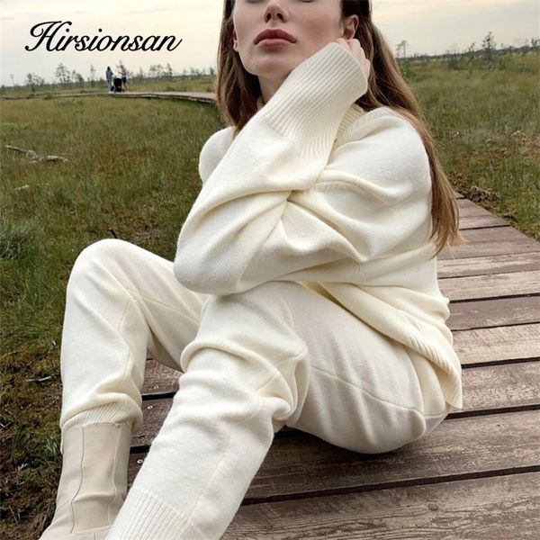 hirsionsan winter thick women suits 2 pieces female set tracksuit turtleneck sweater & carrot jogging pants soft knitted outwear 220816, Gray
hirsionsan winter thick women suits 2 pieces female set tracksuit turtleneck sweater & carrot jogging pants soft knitted outwear 220816, Gray