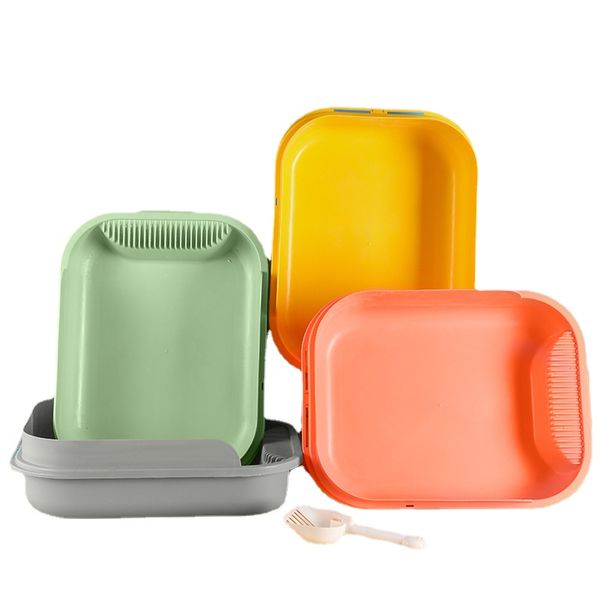 kittens splash-proof cleaning portable fence semi-closed integrated pet toilet litter box (the logistics price pls contact us)
kittens splash-proof cleaning portable fence semi-closed integrated pet toilet litter box (the logistics price pls contact us)