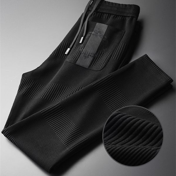 minglu thick knit men's trousers plus size 4xl autumn and winter vertical stripe men casual pants fashion slim skinny pants men 201126, Black
minglu thick knit men's trousers plus size 4xl autumn and winter vertical stripe men casual pants fashion slim skinny pants men 201126, Black