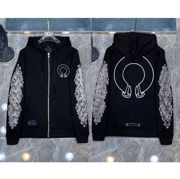 brand ch quality hoodie classic fashion zipper autumn winter luxury sweatshirts designer men sweater horseshoe phantom cross print hooded wo, Black
brand ch quality hoodie classic fashion zipper autumn winter luxury sweatshirts designer men sweater horseshoe phantom cross print hooded wo, Black