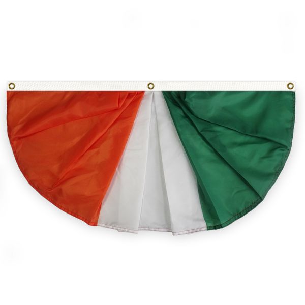 ivory coast pleated fan flag bunting 1.5x3 ft premium polyester half banner with brass grommets for indoor outdoor decoration
ivory coast pleated fan flag bunting 1.5x3 ft premium polyester half banner with brass grommets for indoor outdoor decoration