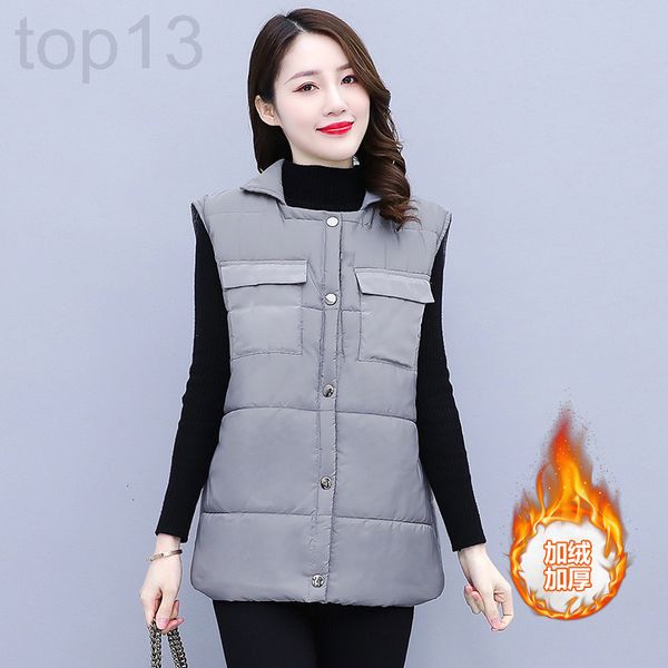 casual dresses designer women's cotton padded vest women's wear out autumn 2021 winter new coat pocket duo8, Black;gray
casual dresses designer women's cotton padded vest women's wear out autumn 2021 winter new coat pocket duo8, Black;gray