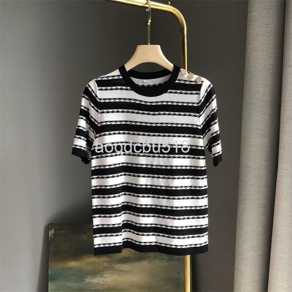 women's knits & tees nanyou jianhuo knitwear women's spring and summer modern fashion striped shoulder button short sleeve pullove, White
women's knits & tees nanyou jianhuo knitwear women's spring and summer modern fashion striped shoulder button short sleeve pullove, White