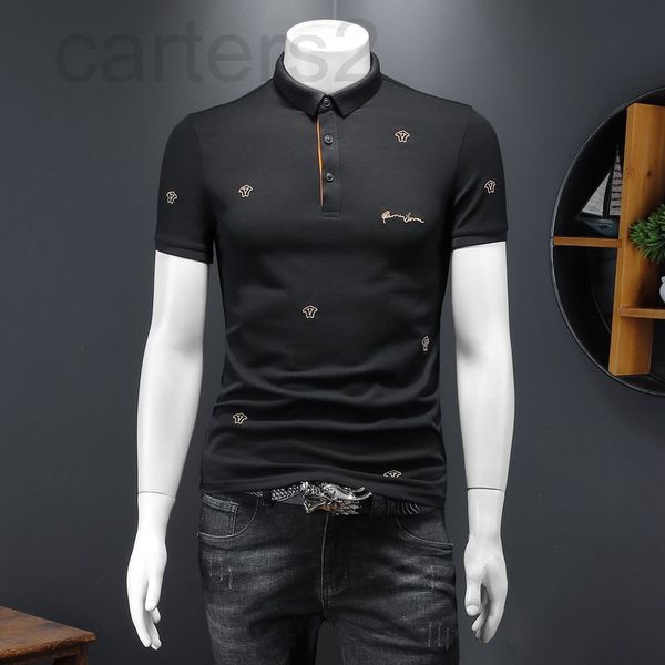 men's t-shirts designer 2022 summer new men's short sleeved t-shirt lapel slim embroidered polo half small trendy f2uk2022, White;black
men's t-shirts designer 2022 summer new men's short sleeved t-shirt lapel slim embroidered polo half small trendy f2uk2022, White;black