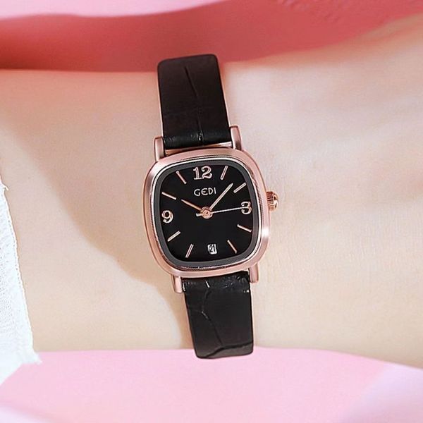 luxury womens watches square waterproof designer ladies leather belt calendar ins college style korean version of the simple student watch f, Slivery;golden
luxury womens watches square waterproof designer ladies leather belt calendar ins college style korean version of the simple student watch f, Slivery;golden