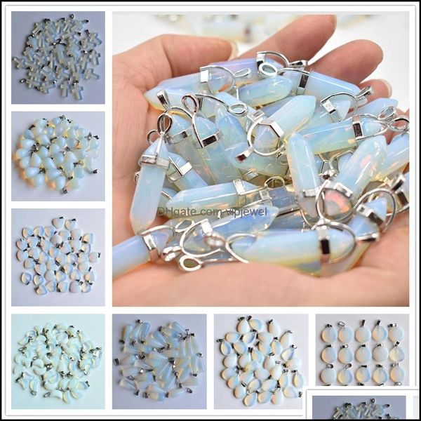 charms jewelry findings components natural stone hexagonal prism water drop heart opal healing pendants diy necklace dhnwz, Bronze;silver
charms jewelry findings components natural stone hexagonal prism water drop heart opal healing pendants diy necklace dhnwz, Bronze;silver