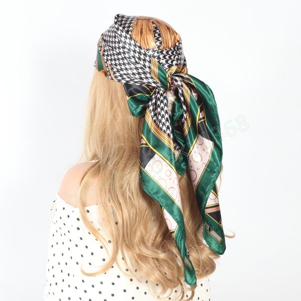 summer silk scarves 90x90 luxury handkerchief fashion head/hair scarf foulard femme satin kerchief square headscarf bandana, Red;brown
summer silk scarves 90x90 luxury handkerchief fashion head/hair scarf foulard femme satin kerchief square headscarf bandana, Red;brown
