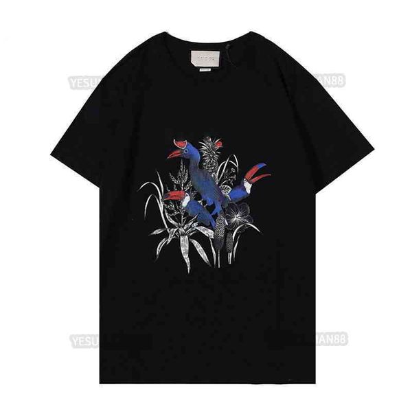 digner luxury spring summer cc classic birds in flowers printed t shirt fashion gu home mens and womens coupl short sv tee, White;black
digner luxury spring summer cc classic birds in flowers printed t shirt fashion gu home mens and womens coupl short sv tee, White;black