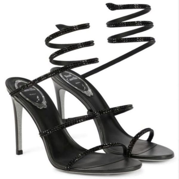 rene caovilla cleo open toe sandals crystal embellished spiral snake tail sandals twining rhinestone sandal women 10cm black stiletto heels
rene caovilla cleo open toe sandals crystal embellished spiral snake tail sandals twining rhinestone sandal women 10cm black stiletto heels