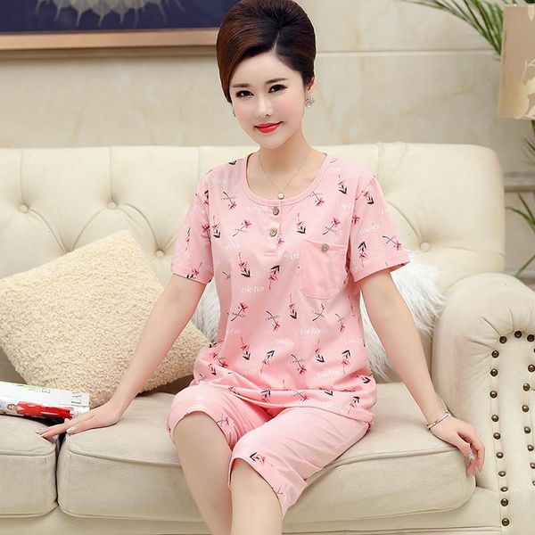 women for summer pajamas sleepwears ladies -4xl short sleeve pyjamas o-neck sleepwear, Black;red
women for summer pajamas sleepwears ladies -4xl short sleeve pyjamas o-neck sleepwear, Black;red