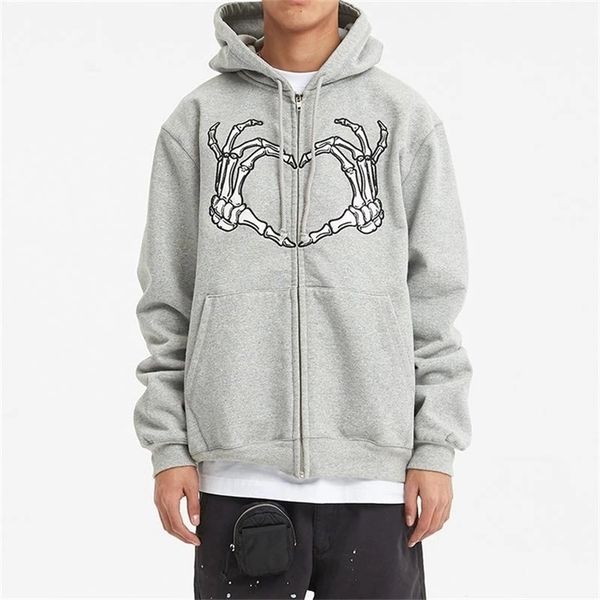 mens y2k aesthetic gothic hoodie halloween graphic skeleton print long sleeve zip up sweatshirts jacket 90s coat streetwear 220813, Black
mens y2k aesthetic gothic hoodie halloween graphic skeleton print long sleeve zip up sweatshirts jacket 90s coat streetwear 220813, Black