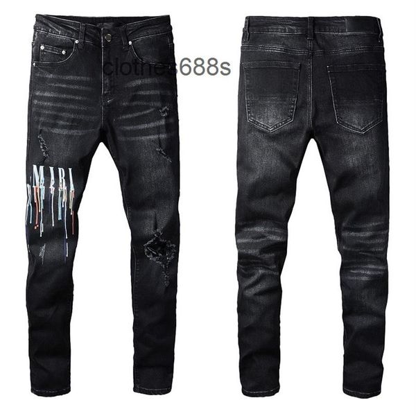 designer jeans trend a miryy-fluid spray painted colorful letter hole patch elastic tight legged jeans #830290s, Blue
designer jeans trend a miryy-fluid spray painted colorful letter hole patch elastic tight legged jeans #830290s, Blue