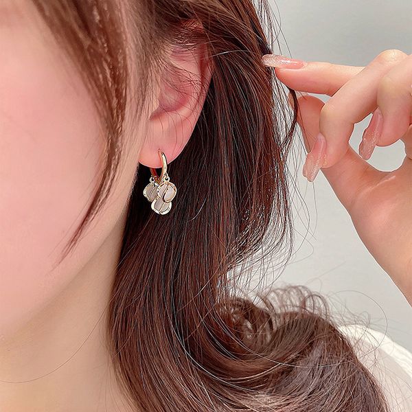 round beads opal tassel ear clip literary style spring fresh and cute earrings eardrops korean design sense sweet earrings, Golden
round beads opal tassel ear clip literary style spring fresh and cute earrings eardrops korean design sense sweet earrings, Golden