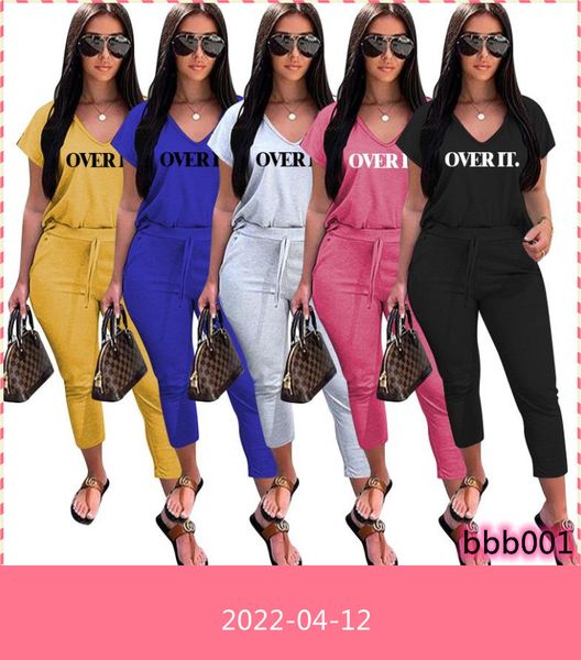 women summer tracksuits casual two piece sets over it letter printed trousers daily outfits t shirt pants set, Gray
women summer tracksuits casual two piece sets over it letter printed trousers daily outfits t shirt pants set, Gray