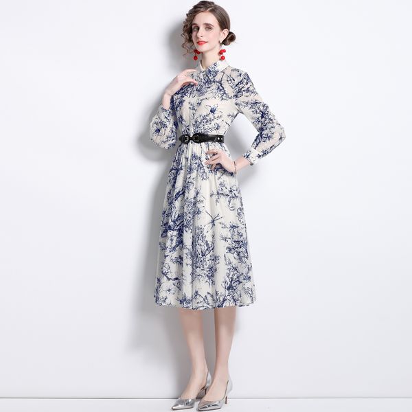2022 retro floral casual white dress long sleeve woman designer spring autumn lapel slim button up shirt dresses women runway loose big swin, Black;gray
2022 retro floral casual white dress long sleeve woman designer spring autumn lapel slim button up shirt dresses women runway loose big swin, Black;gray