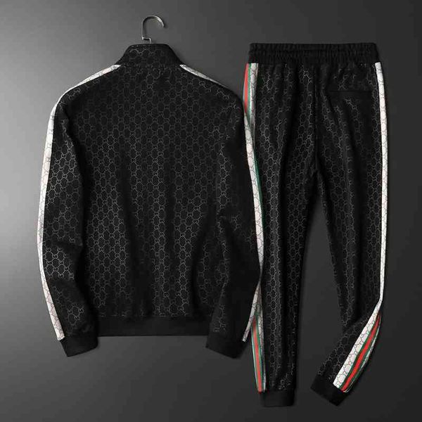 men's sports fashion trend brand clothing and new printing embroidered pants leisure suit, Gray
men's sports fashion trend brand clothing and new printing embroidered pants leisure suit, Gray