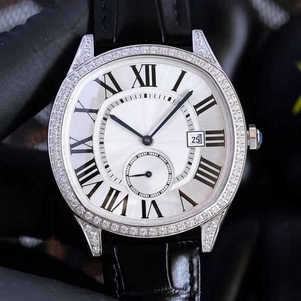 watch mens automatic mechanical watches 40mm case with diamond waterproof sapphire business wristwatches montre de luxe, Slivery;brown
watch mens automatic mechanical watches 40mm case with diamond waterproof sapphire business wristwatches montre de luxe, Slivery;brown