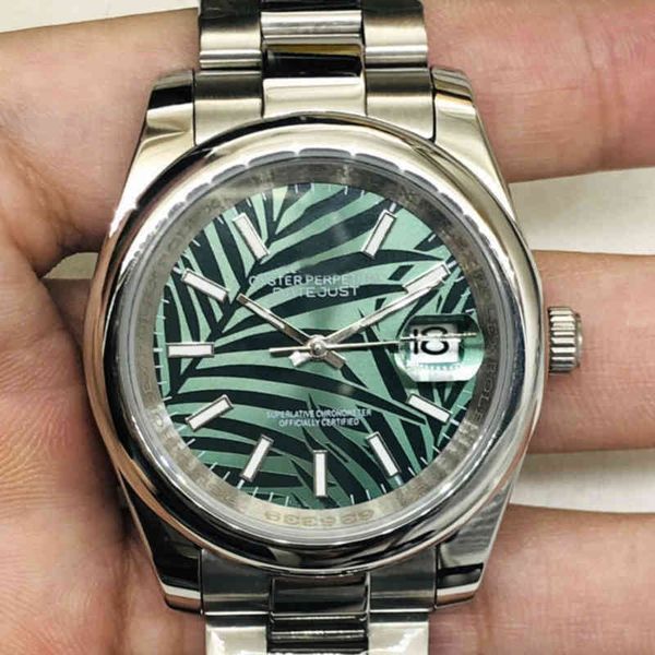rolesx uxury watch date gmt luxury mens mechanical watch automatic log arch white green leaf table rz1491 swiss es brand wristwatch, Slivery;brown
rolesx uxury watch date gmt luxury mens mechanical watch automatic log arch white green leaf table rz1491 swiss es brand wristwatch, Slivery;brown