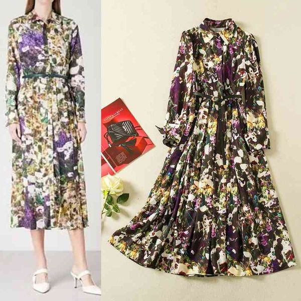 casual dresses style early spring women's dress floral print lapel single breasted lace up waist, Black;gray
casual dresses style early spring women's dress floral print lapel single breasted lace up waist, Black;gray