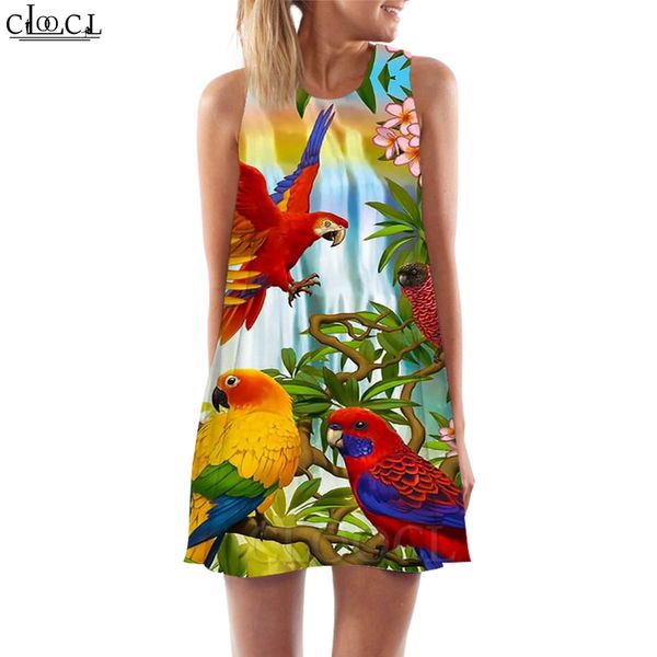 women tank dress beautiful macaw 3d printed parrot printed dress short female vest harajuku sleeveless street dress 220616, Black;gray
women tank dress beautiful macaw 3d printed parrot printed dress short female vest harajuku sleeveless street dress 220616, Black;gray