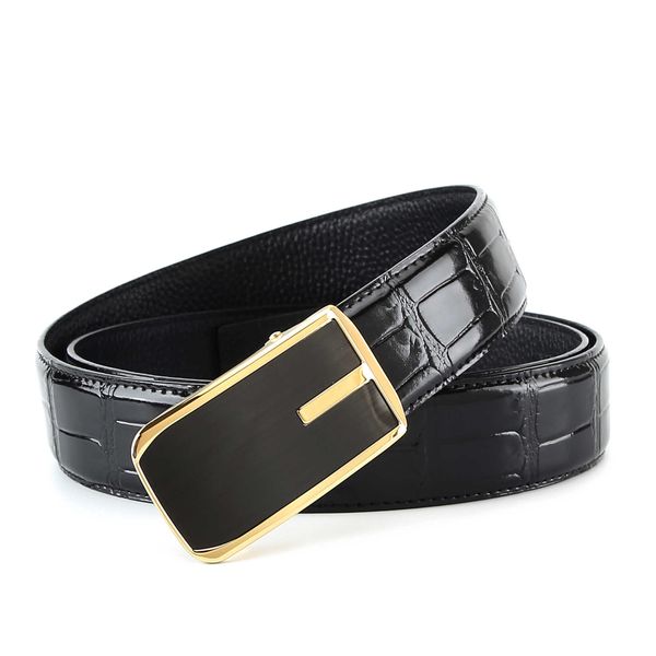 3.5 men's stainless steel automatic belt cowhide belt versatile cowhide pants belts business automatics buckle korean fashion belt 2022, Black;brown
3.5 men's stainless steel automatic belt cowhide belt versatile cowhide pants belts business automatics buckle korean fashion belt 2022, Black;brown