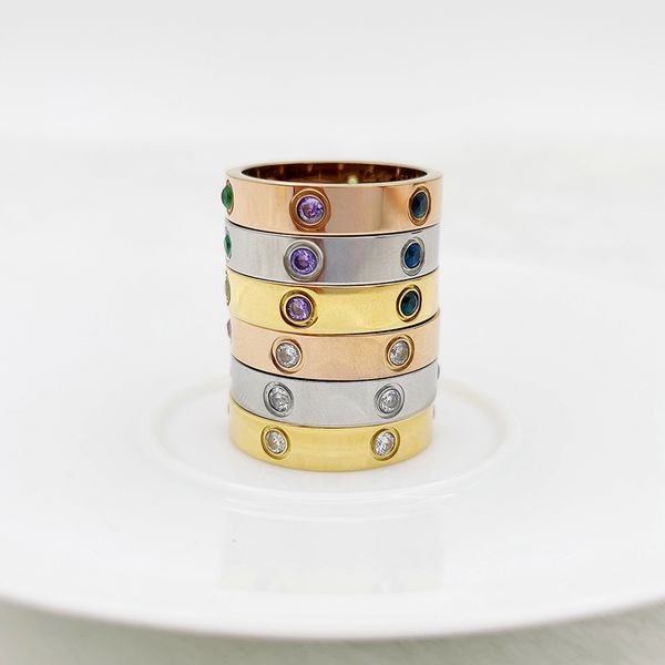 2022 designer ring love rings for men and women 5mm width rose gold jewelry couple ring gift size 5-11, Silver
2022 designer ring love rings for men and women 5mm width rose gold jewelry couple ring gift size 5-11, Silver