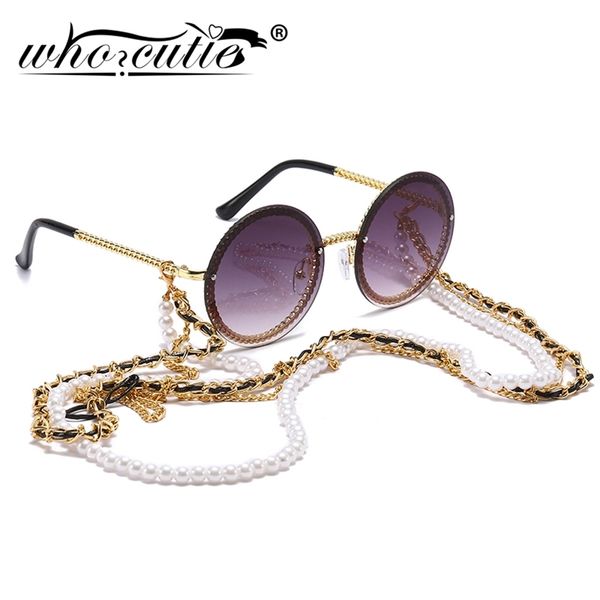 vintage round sunglasses women with pearl chain accessory luxury brand design retro gold frame sun glasses female shades 220507, White;black
vintage round sunglasses women with pearl chain accessory luxury brand design retro gold frame sun glasses female shades 220507, White;black