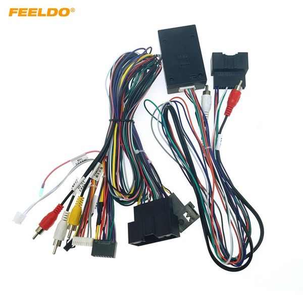 feeldo car audio 16pin android power cable adapter with canbus box for ford ecosport escape stereo wiring harness #6567258t
feeldo car audio 16pin android power cable adapter with canbus box for ford ecosport escape stereo wiring harness #6567258t